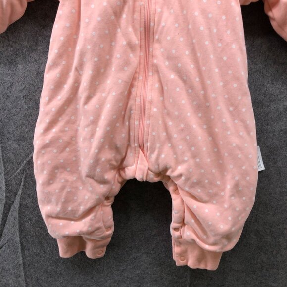 LOT Lee And Town Baby 3M 6M-12M Wearable Sleeping Back Sleep Sack Pink Winter - Picture 4 of 6